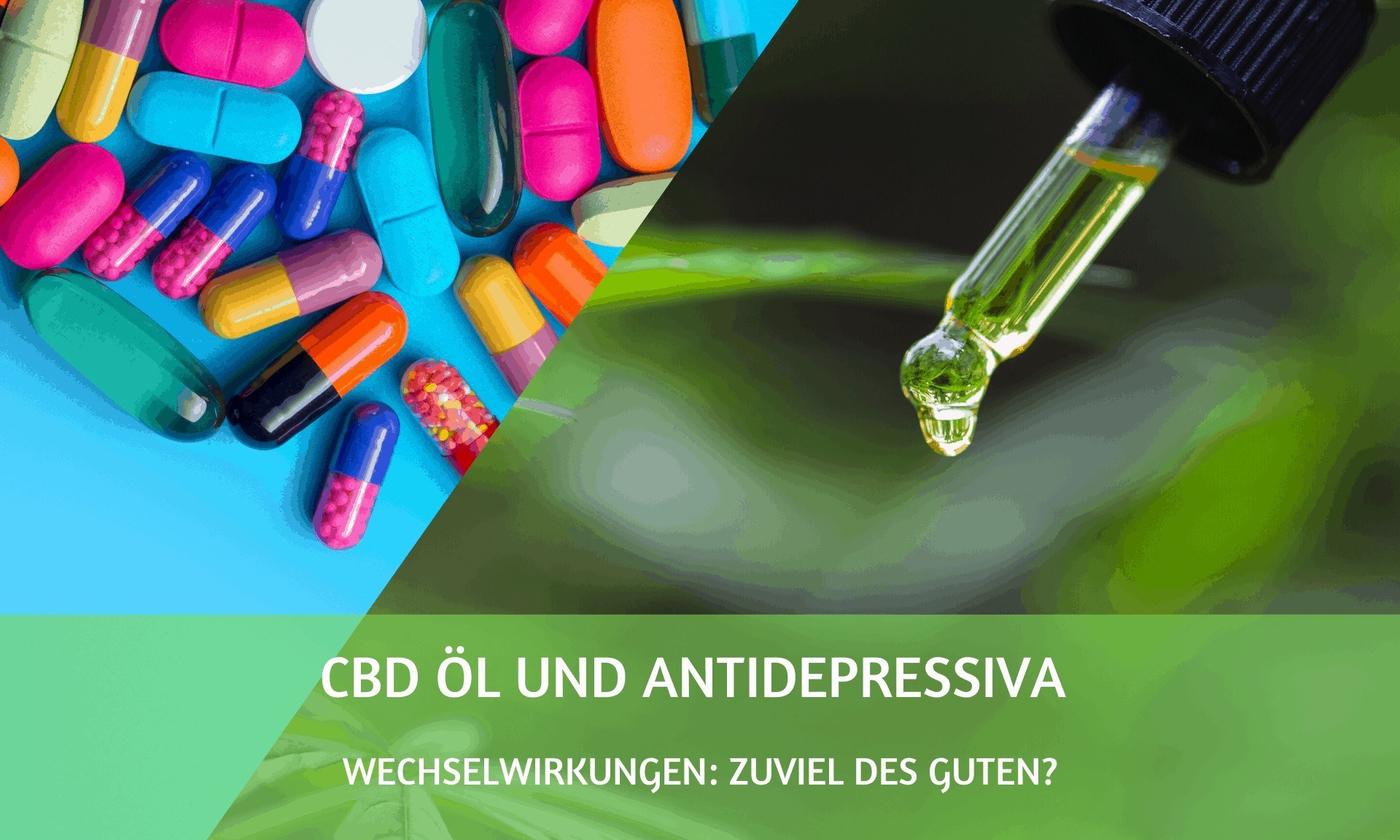 CBD Öl und Antidepressiva Wechselwirkungen: Zuviel des Guten?
