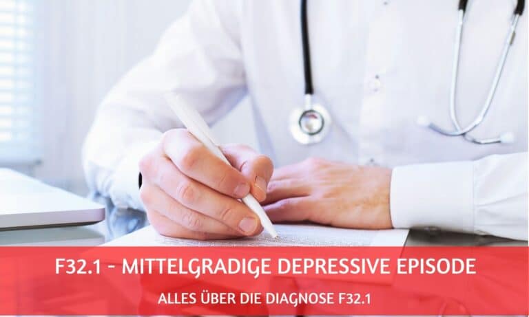 F32.1 Mittelgradige depressive Episode – Ursache, Symptome und Therapie