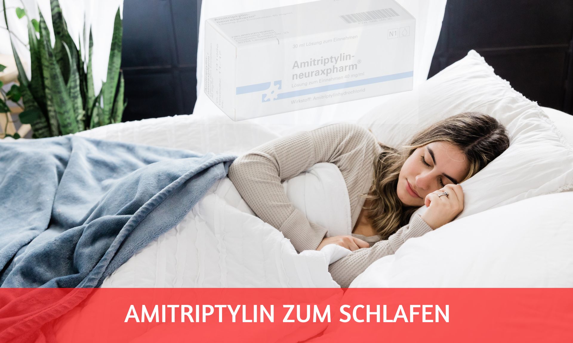 Amitriptylin zum Schlafen: wie gut hilft es?