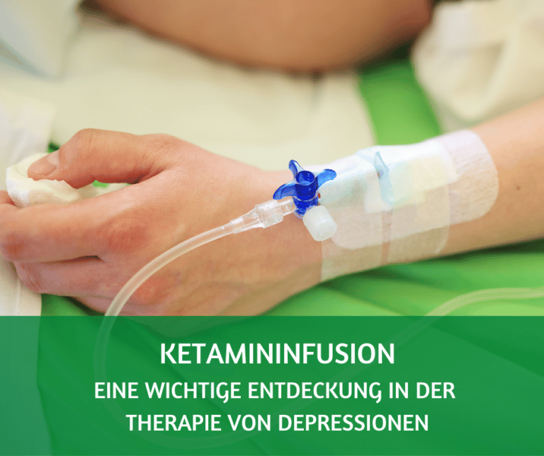 Ketamininfusion: eine neue Therapie gegen Depressionen?