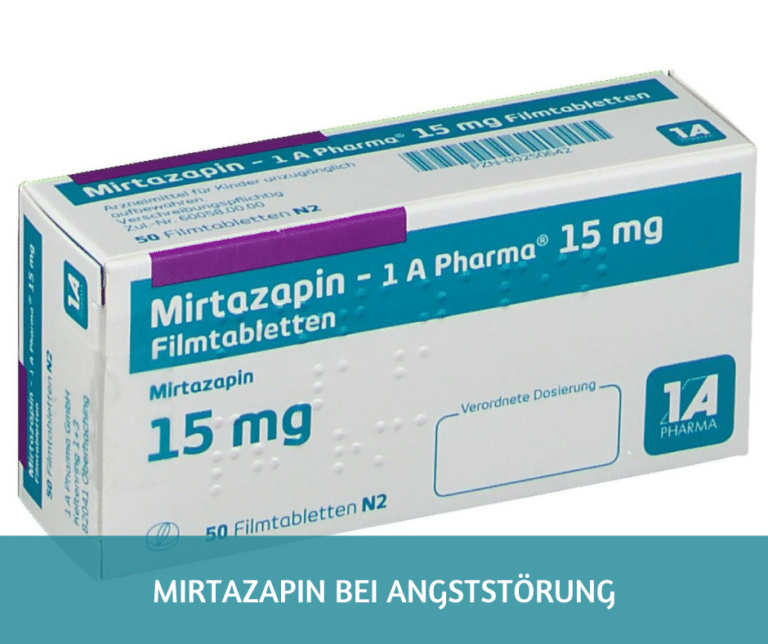 Mirtazapin bei Angststörung: Wirksamkeit und Dosierung