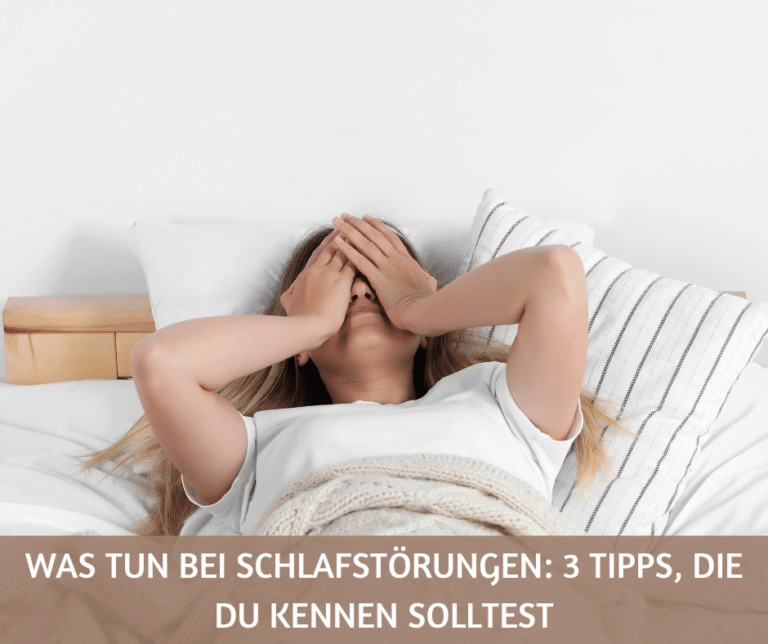 Was tun bei Schlafstörungen: 3 Tipps, die du kennen solltest