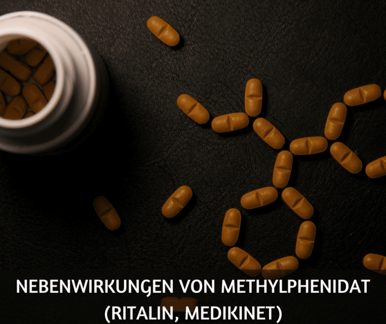 Nebenwirkungen von Methylphenidat (Ritalin, Medikinet)
