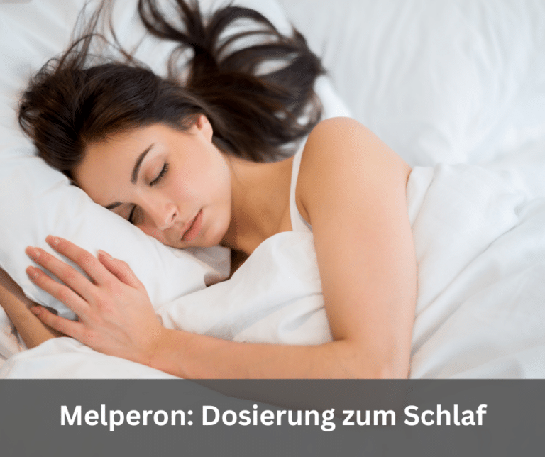 Melperon: Dosierung zum Schlaf